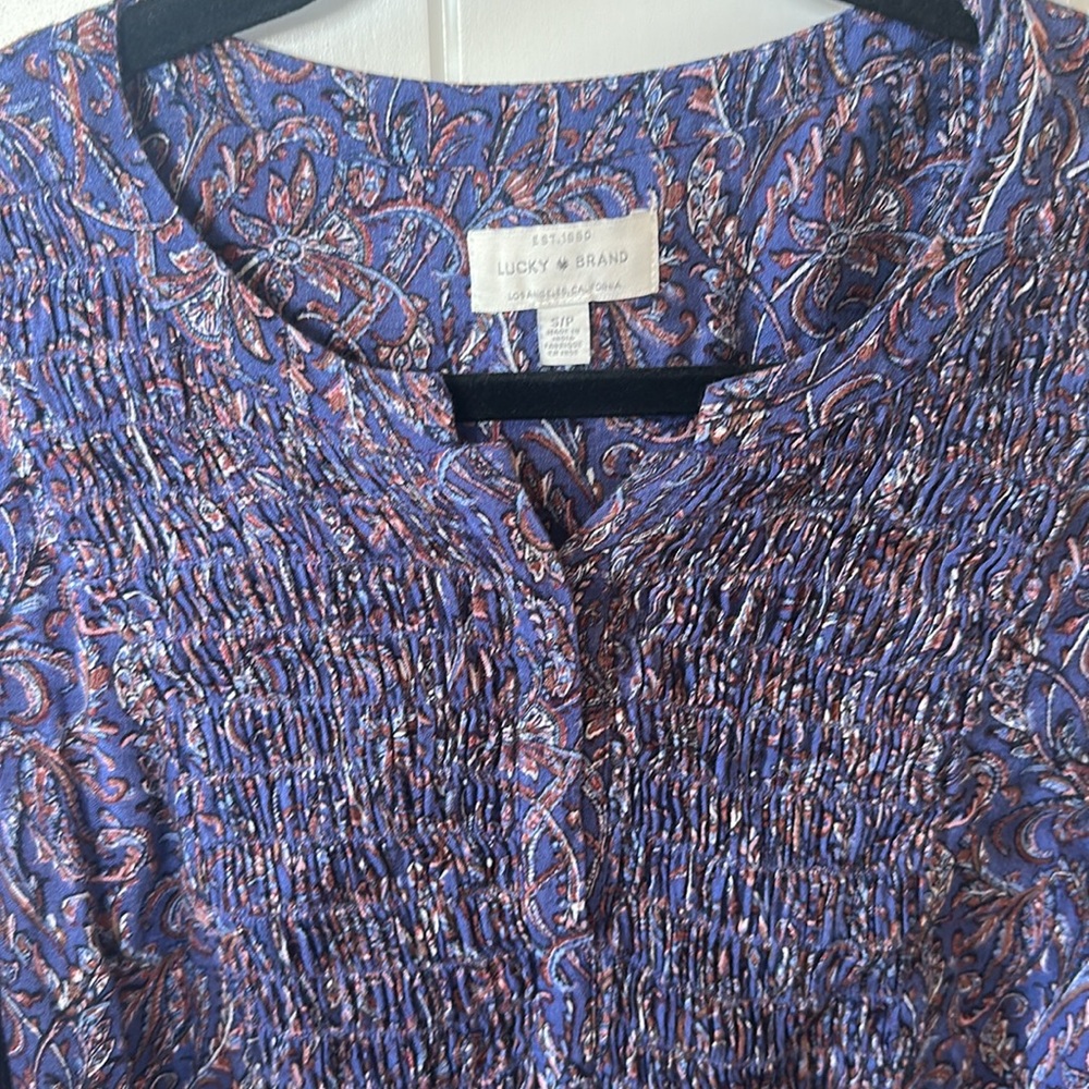 Lucky Brand Long Sleeve Top - Picture 6 of 15